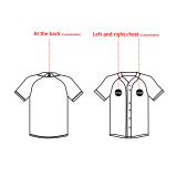 【 Senior baseball clothing 】gray American baseball clothing custom game jerseys custom sports clothing