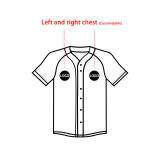 【 Senior baseball clothing 】Skin white Baseball clothing custom training clothing American baseball game clothing worldwide delivery