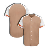 【 Senior baseball clothing 】Skin white Baseball clothing custom training clothing American baseball game clothing worldwide delivery