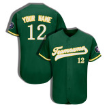 【 Senior baseball apparel 】green American baseball apparel competition special clothing wear wear