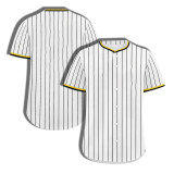 【 Senior baseball clothing 】 yellow Baseball clothing custom game clothing global delivery to figure custom