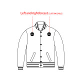 [Adult Jacket] red J21 Flight Jacket Single stand collar jacket garment 21J