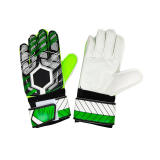 [Extra thick goalkeeper gloves] green Football goalkeeper gloves non-slip training wear gloves finger gloves