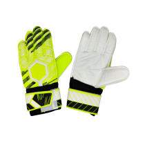 [Extra thick goalkeeper gloves] Fluorescent green Football goalkeeper gloves non-slip training wear gloves finger gloves