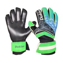 [Extra thick goalkeeper gloves] green Football goalkeeper gloves Finger gloves necessary props for goalkeepers