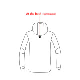 [High quality trench coat] white Trench coat Long sleeve hardshell sports clothing double-layer coat