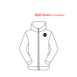 【High Quality Windbreaker】White lovers single-layer windbreaker Hanging net inside Breathable and comfortable