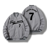 【 Adult Jacket 】gray 20B Baseball Jacket Waterproof breathable high quality jacket