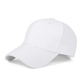 [High quality hat] white Cotton composite baseball cap for men and women ​