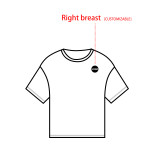 【 High Quality T-shirt 】Pink Combed cotton round neck short sleeved T-shirt Cool touch Skin friendly comfortable Light and opaque