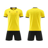 [High quality football yellow referee uniforms] Referee uniforms can be customized special clothing for football matches