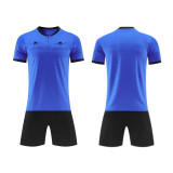 [High quality football Blue referee uniforms] Referee uniforms can be customized special clothing for football matches