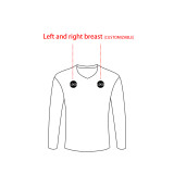 [Long-sleeved football jersey customization] blue can customize the whole body of the football jersey customized breathable football jersey