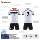 [High-quality jersey customization] JM  Full-body customized football clothing set shipped worldwide