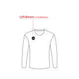 [Winter Football Jacket] gray can be customized sports long sleeve suit winter suit long sleeve clothing