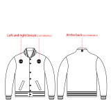 【 Fashion jacket 】 black Autumn and Winter jacket custom coat sportswear fashion clothing