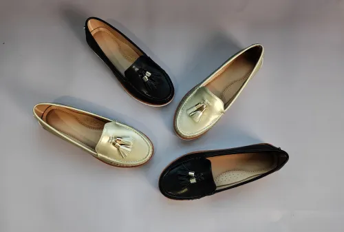Women's Fashion Loafers Shoes with Tassel Decoration