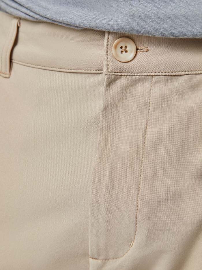 Khaki Stretch Tech Pant