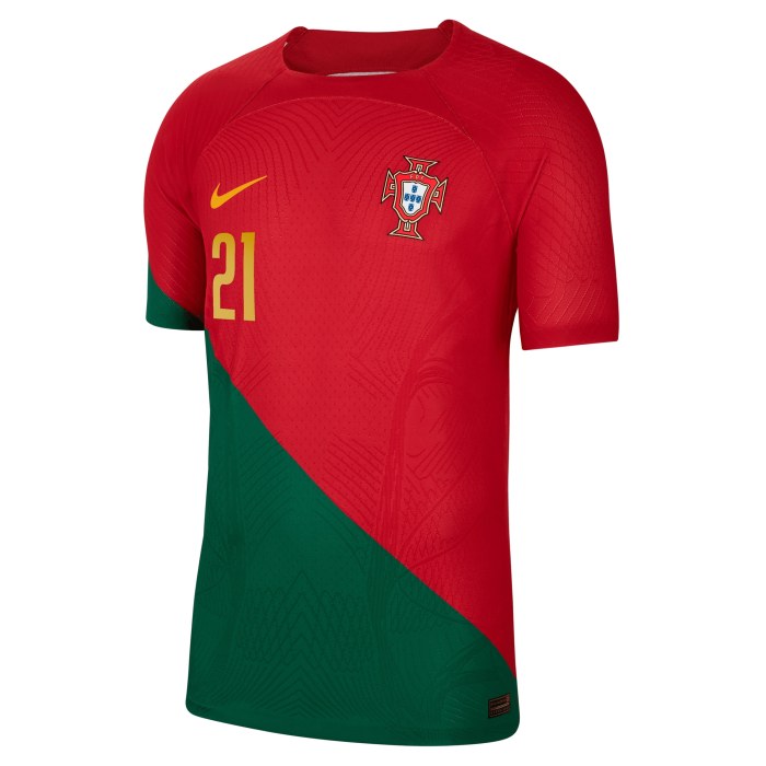 Diogo Jota Portugal National Team Nike 2022/23 Home Vapor Match Authentic Player Jersey - Red