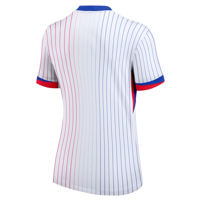 France National Team Nike Women's 2024 Away Replica Blank Jersey - White