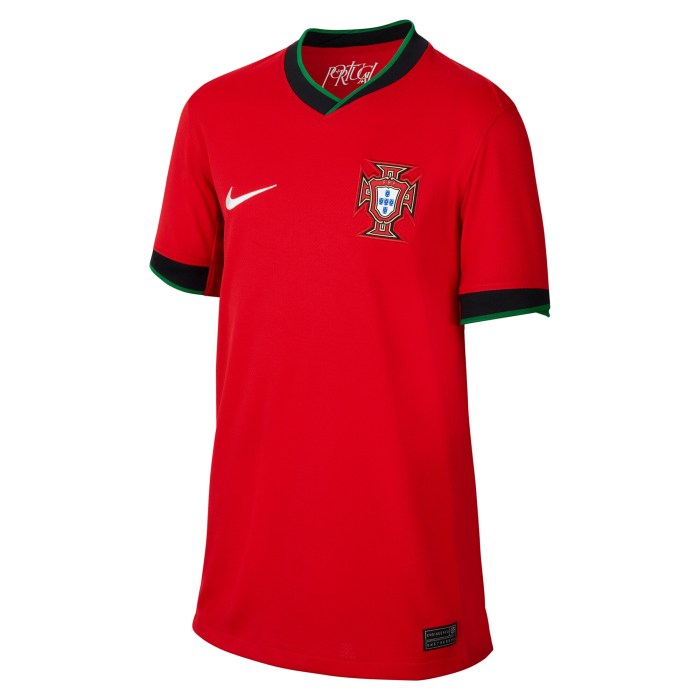 Portugal National Team Nike Youth 2024 Home Replica Blank Jersey - Red