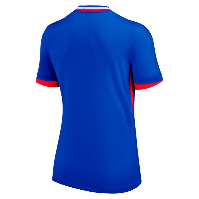 France National Team Nike Women's 2024 Home Replica Blank Jersey - Blue