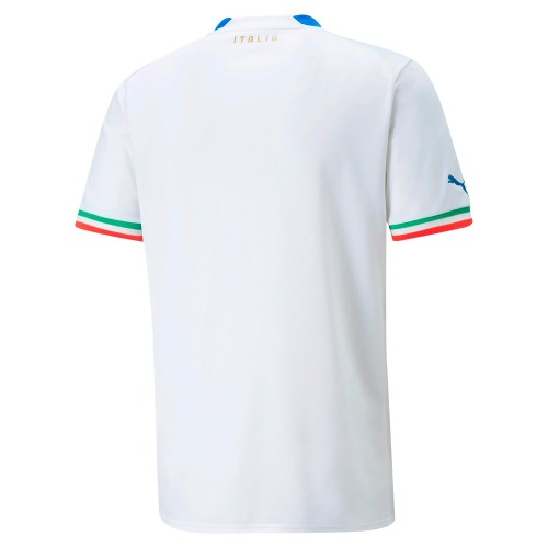 Italy National Team Puma Youth 2022/23 Away Replica Jersey - White