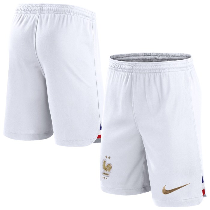 France National Team Nike Home Performance Stadium Shorts - White