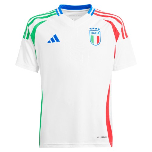 Italy National Team adidas Youth 2024 Away Replica Jersey - White