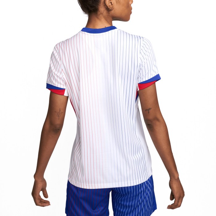 France National Team Nike Women's 2024 Away Replica Blank Jersey - White