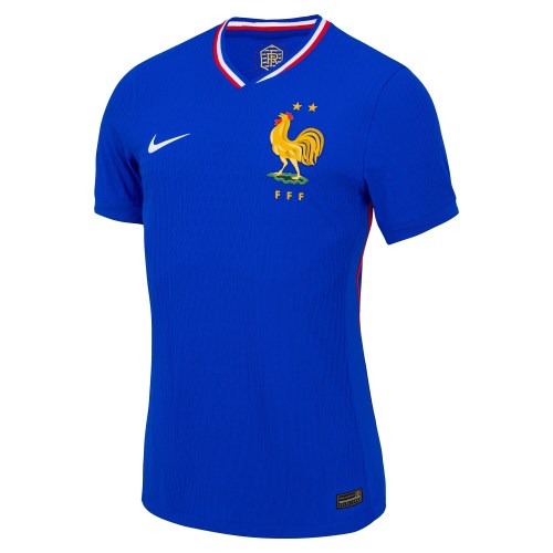 France National Team Nike 2024 Home Authentic Blank Jersey - Blue