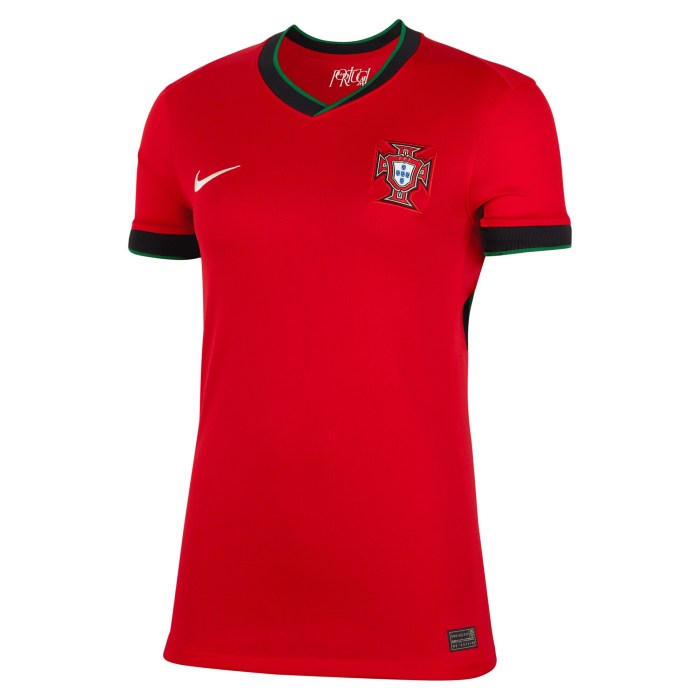 Portugal National Team Nike Women's 2024 Home Replica Blank Jersey - Red