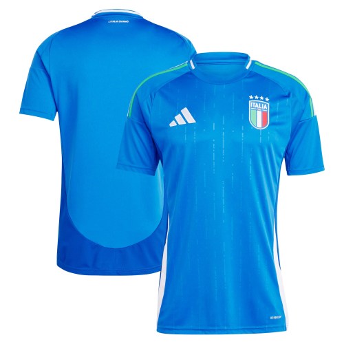Italy National Team adidas 2024 Home Replica Jersey - Blue
