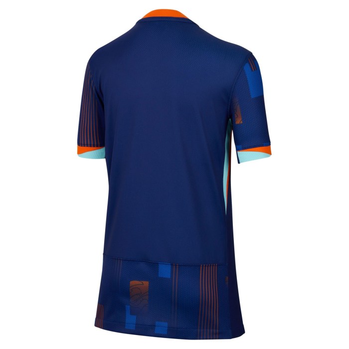 Netherlands National Team Nike Youth 2024 Away Replica Jersey - Blue