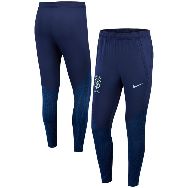 Brazil National Team Nike 2022 Strike Performace Track Pants - Navy