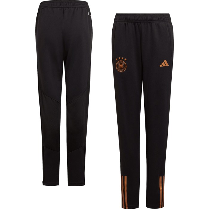 Germany National Team adidas Youth AEROREADY Training Pants - Black