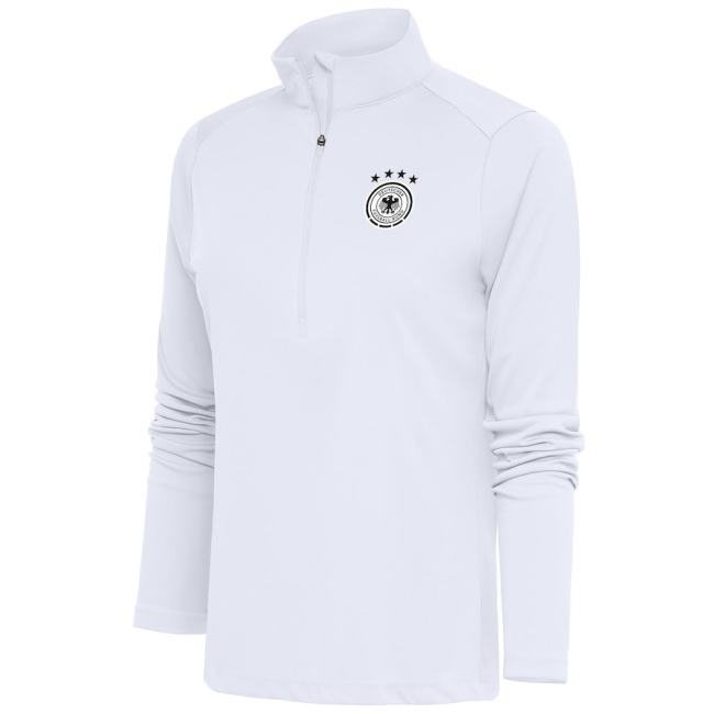 Germany National Team Women's Statement Half-Zip Pullover - White