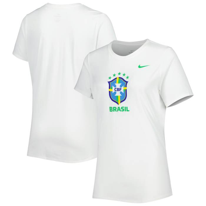 Brazil National Team Nike Women's Legend Performance T-Shirt - White