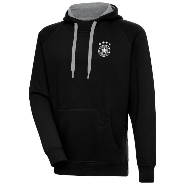 Germany National Team Takeover Pullover Hoodie - Black