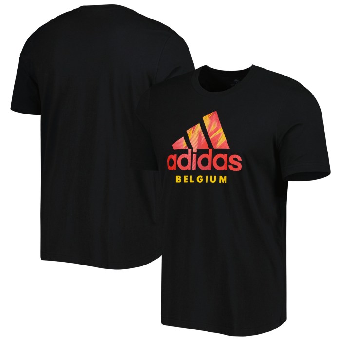 Belgium National Team adidas DNA Graphic T-Shirt - Black