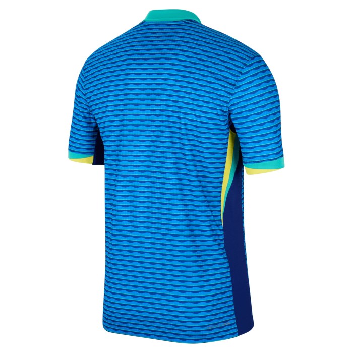 Brazil National Team Nike 2024 Away Match Authentic Jersey – Blue