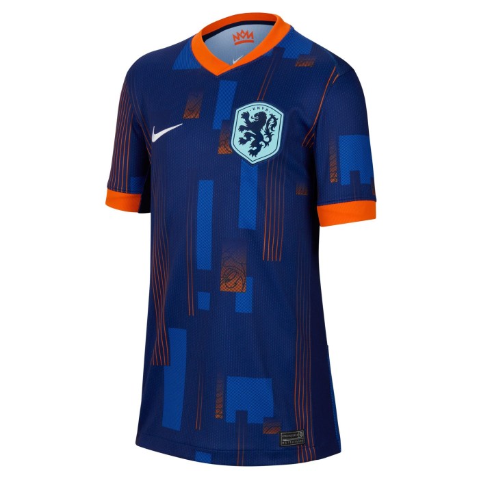 Netherlands National Team Nike Youth 2024 Away Replica Jersey - Blue