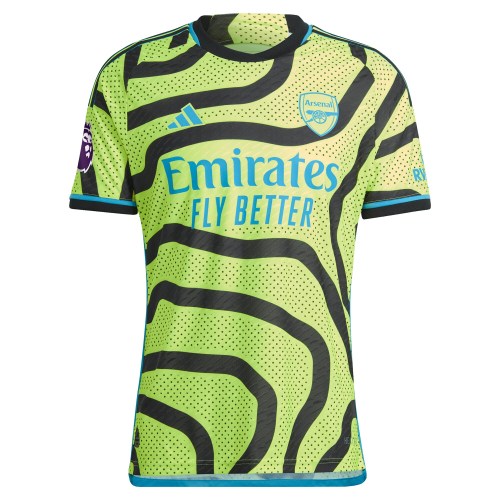Arsenal adidas 2023/24 Away Authentic Jersey - Yellow