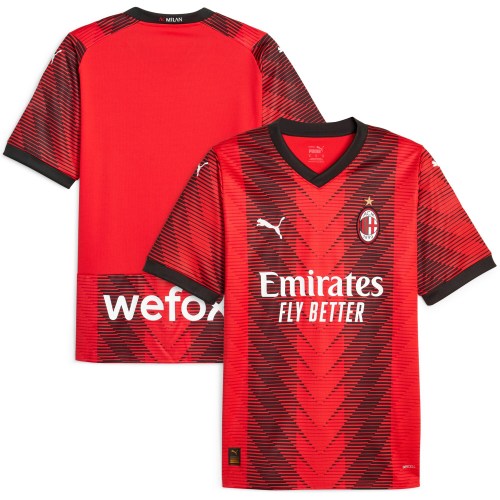 AC Milan Puma 2023/24 Home Replica Jersey - Red