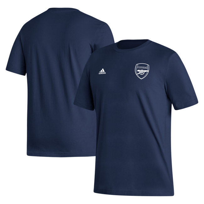 Arsenal adidas Crest T-Shirt - Navy