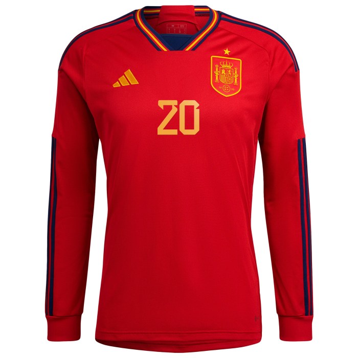 Daniel Carvajal Spain National Team adidas 2022/23 Home Long Sleeve Replica Jersey - Red