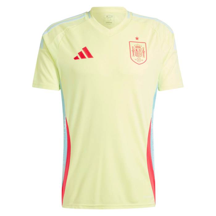 Spain National Team adidas 2024 Away Replica Jersey - Yellow