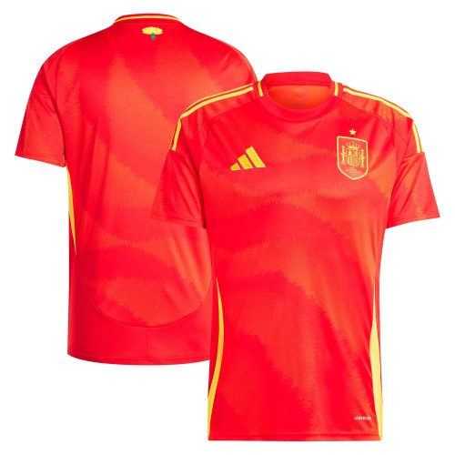 Spain National Team adidas 2024 Home Replica Jersey - Scarlet