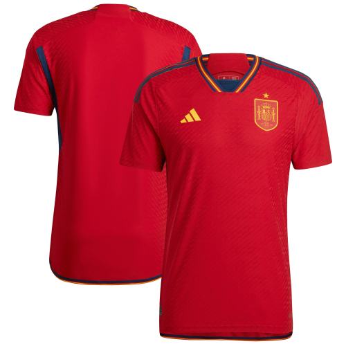 Spain National Team adidas 2022/23 Home Authentic Jersey - Red