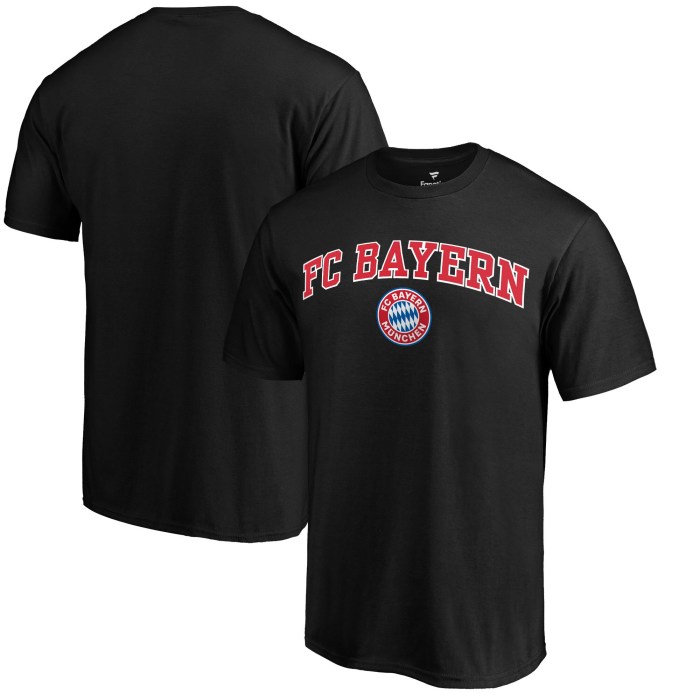 Bayern Munich Fanatics Branded Heart and Soul T-Shirt - Black